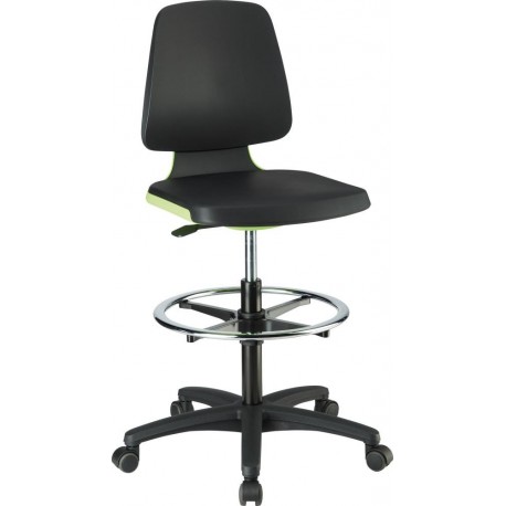 Chaises Labsit 4 vert Inte Taille mousse,avec roues