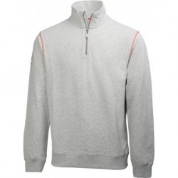 Sweat Oxford,  Taille  M, gris-melliert