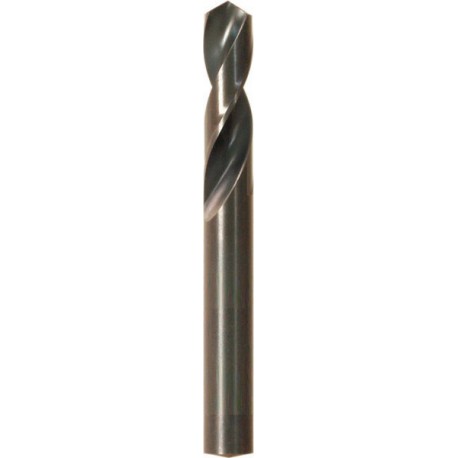 Foret automatique avec queue cylindrique, en acier à coupe rapide, type N, DIN 1897, profil rectifié, surface sans revêtement, Ø h8 : 1,80 mm