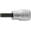 Embout de vissage 3/8'' pour vis femelle à 6 pans, Cote s/plats : 6 mm, Long. 47 mm