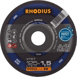 Disque de coupe XT67 125 x 1,5mm  Rhodius(Par 50)