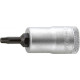 Embout de vissage 3/8'' pour vis femelle TORX®, Dimensions : T 25, Long. 49 mm, Pour vis M4,5-M5