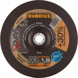 Disque de coupe XTK38 230 x 1,9mm coudé Rhodius