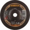 Disque de coupe XTK70 180 x 1,5mm coudé Rhodius