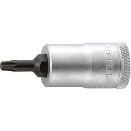 Embout de vissage 3/8'' pour vis femelle TORX®, Dimensions : T 40, Long. 49 mm, Pour vis M7-M8