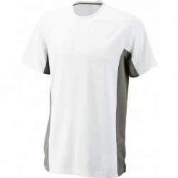T-Shirt Function Cont.,  Taille 2XL,blanc-gris
