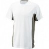 T-Shirt Function Cont.,  Taille 2XL,blanc-gris