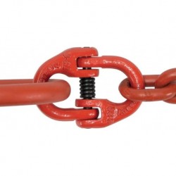 Connecteur chaine GK 8 Acier rouge-laqué NG 8-8
