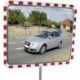 Miroir industriel acier inoxidable 40 x 60 cm