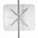 Miroir industriel acier inoxidable 40 x 60 cm