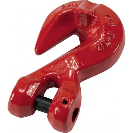 Crochet chaine DIN EN1677-.Acier rouge 8mm5/16