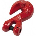 Crochet chaine DIN EN1677-.Acier rouge 8mm5/16
