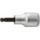Embout de vissage 1/2" six pans femelle avec tête sphérique 8x60mm GEDORE 1 PCS