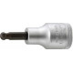 Embout de vissage 1/2" six pans femelle avec tête sphérique 10x60mm GEDORE 1 PCS
