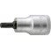 Embout de vissage 1/2'' pour vis femelle à denture multiple XZN, Dimensions : 10, Long. 55 mm, Pour vis M10