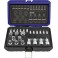 Composition de douilles et d'embouts de vissage 1/4'' +1/2'' pour vis TORX®, Quantité : 24 pièces