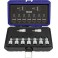 Composition d'embouts de vissage 1/2'' pour vis femelle TORX®, 9 pièces, Contenu : T 20 T 25 T 27 T 30 T 40 T 45 T 50 T 55 T 60