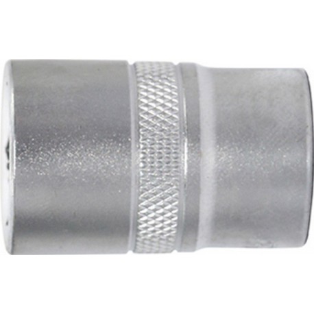 Douille 1/2'', 6 pans, Cote s/plats : 12 mm, Long. 40,0 mm