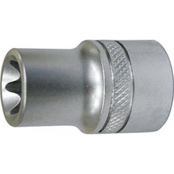 Douille 1/2'' pour vis mâle TORX®, Dimensions : E 11, Long. 38 mm, Pour vis -