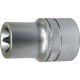 Douille 1/2'' pour vis mâle TORX®, Dimensions : E 20, Long. 40 mm, Pour vis M16