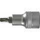 Embout de vissage 1/2'' pour vis femelle TORX®, Dimensions : T 25, Pour vis M4,5-M5, Long. 52 mm