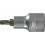 Embout de vissage 1/2'' pour vis femelle TORX®, Dimensions : T 25, Pour vis M4,5-M5, Long. 52 mm