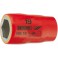 Douille VDE 1/2'', Cote s/plats : 32 mm, Long. 59 mm