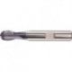 Fraise bout hémisphérique courte carbure monobloc AlTiN+ queue HB 30° 5mm FORTIS 1 PCS