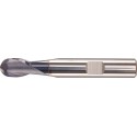 Fraise bout hémisphérique courte carbure monobloc AlTiN+ queue HB 30° 5mm FORTIS 1 PCS