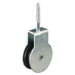 Poulie à visser zingué pour corde Ø b. 6,0mm