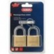 Cadenas Twins SB laiton Zyl.