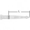 Penture 35x2,5x300mm  chromé brillant