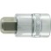 Embout de vissage 1/4'' pour vis femelle à 6 pans, poli, Cote s/plats : 6 mm, Long. 30 mm