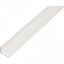 Profil equerre KST,blanc,40x10x2/1m