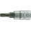 Embout pour tournevis 1/4'' pour vis TORX® femelle, poli, Taille : T 40, Long. 36 mm, Pour vis M7-M8