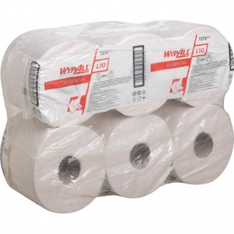 Lingettes WYPALL L10 Blanc (Par 6)