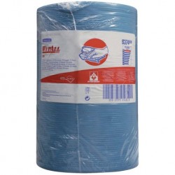 Lingettes WYPALL X80, 42x38, bleu, 475 Blatt