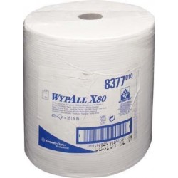 Lingettes WYPALL X80, blanc, 31,5x34cm, 475Blatt
