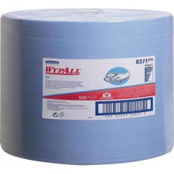 Serviette Papier WYPALL X60  31x38cm hellbleu 500 Bl.