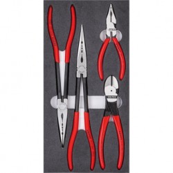 Set pinces KFZ 4 pièces Knipex