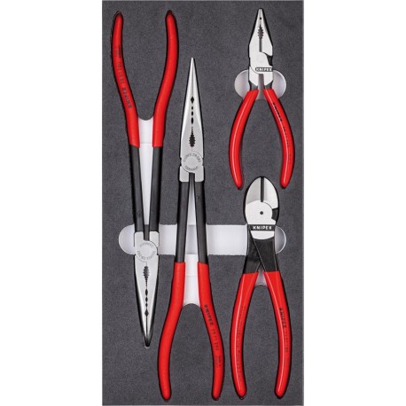 Set pinces KFZ 4 pièces Knipex