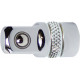 Adaptateur 3/8'', poli, Long. : 36 mm