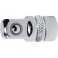 Adaptateur 3/8'', poli, Long. : 36 mm