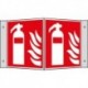 Panneau prot. Inc. alu   Extincteur 150x150