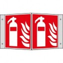 Panneau prot. Inc. alu   Extincteur 150x150