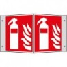 Panneau prot. Inc. alu   Extincteur 150x150