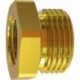 Raccord F1.1/4 sur F1 mod. court/laiton Riegler