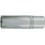 Douille 1/2'', modèle long, poli, Cote s/plats : 13 mm, Long. 77 mm
