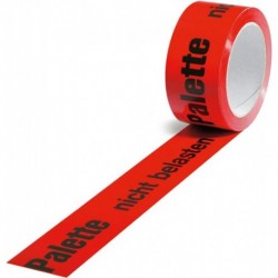 STRECKEN - Warnklebeband rouge Palette nicht belasten STRECKE (Par 36)
