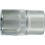 Douille 1/2'', poli, Cote s/plats : 17 mm, Long. 40 mm
